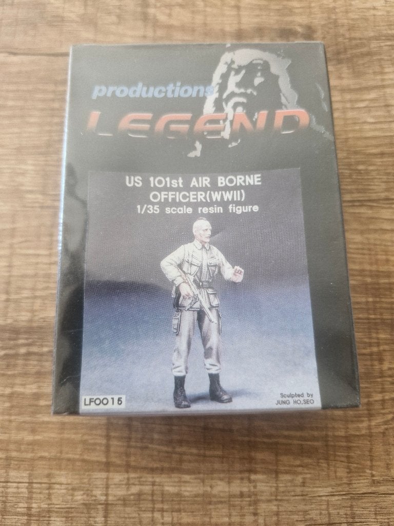 Legend 1/35 US 101st Airborne Officer WWII, Ophalen of Verzenden, Nieuw, 1:35 tot 1:50, Figuur of Figuren