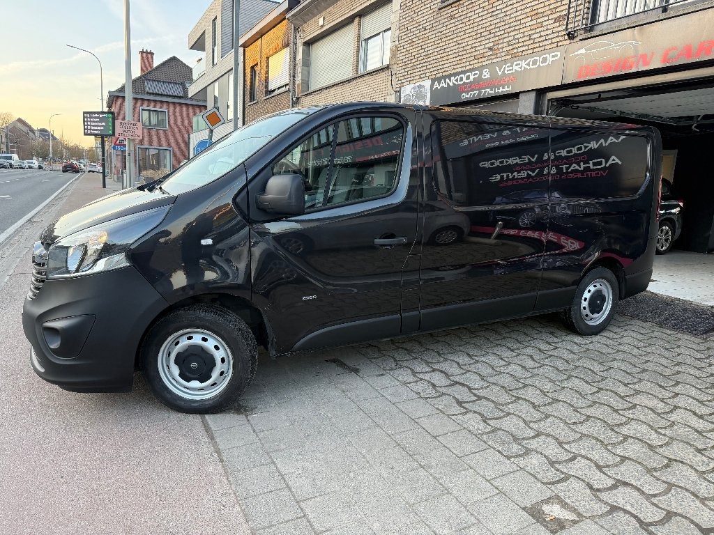 Opel Vivaro 1.6 CDTi L2H1 Lang Insulate voor Navi Airco Camp, Auto's, Stof, Zwart, Bedrijf, Onderhoudsboekje