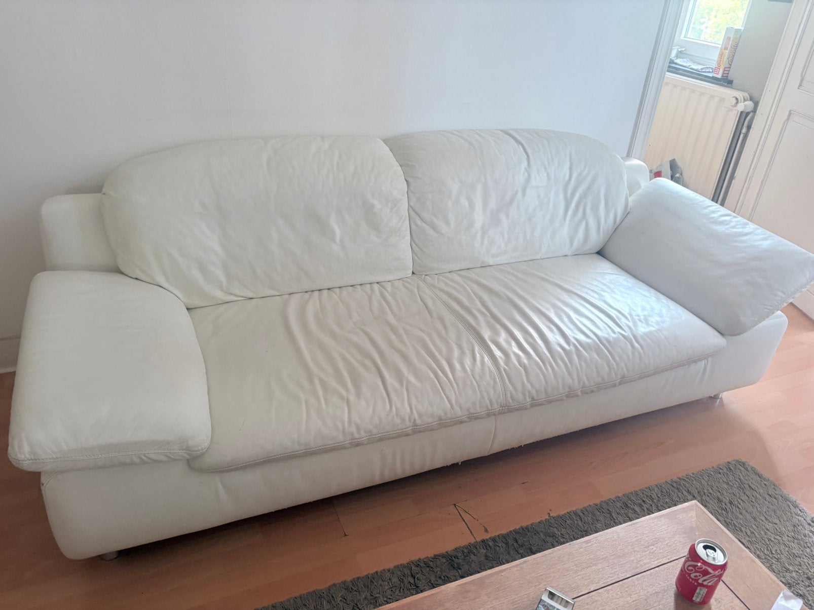 2 fauteuils en cuir vachette, Enlèvement, Comme neuf, Cuir