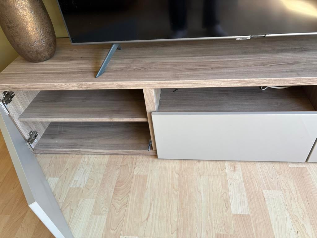 TV meubel en hangkast, Huis en Inrichting, Kasten |Televisiemeubels, Ophalen, Zo goed als nieuw