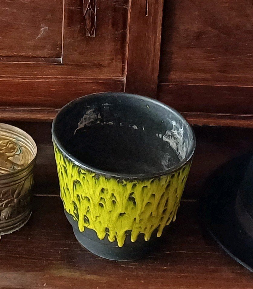 Vintage bloempot uit de jaren '60, Tuin en Terras, Ophalen