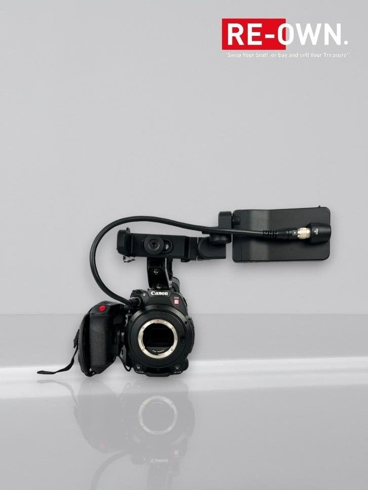 CANON EOS C200 + EF-S 17-85MM | TOPSTAAT | GARANTIE | DOOS, Canon, Accu, Ophalen of Verzenden, Zo goed als nieuw