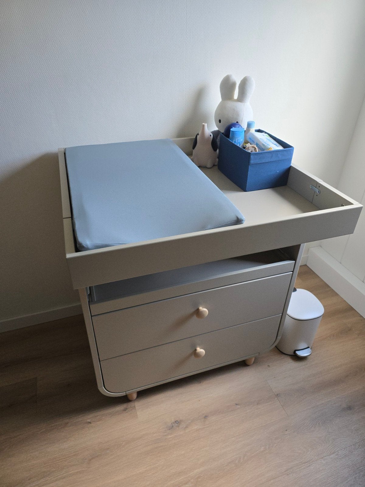 Commode Myllra beige, 90 à 105 cm, Comme neuf, Enlèvement, 75 à 100 cm
