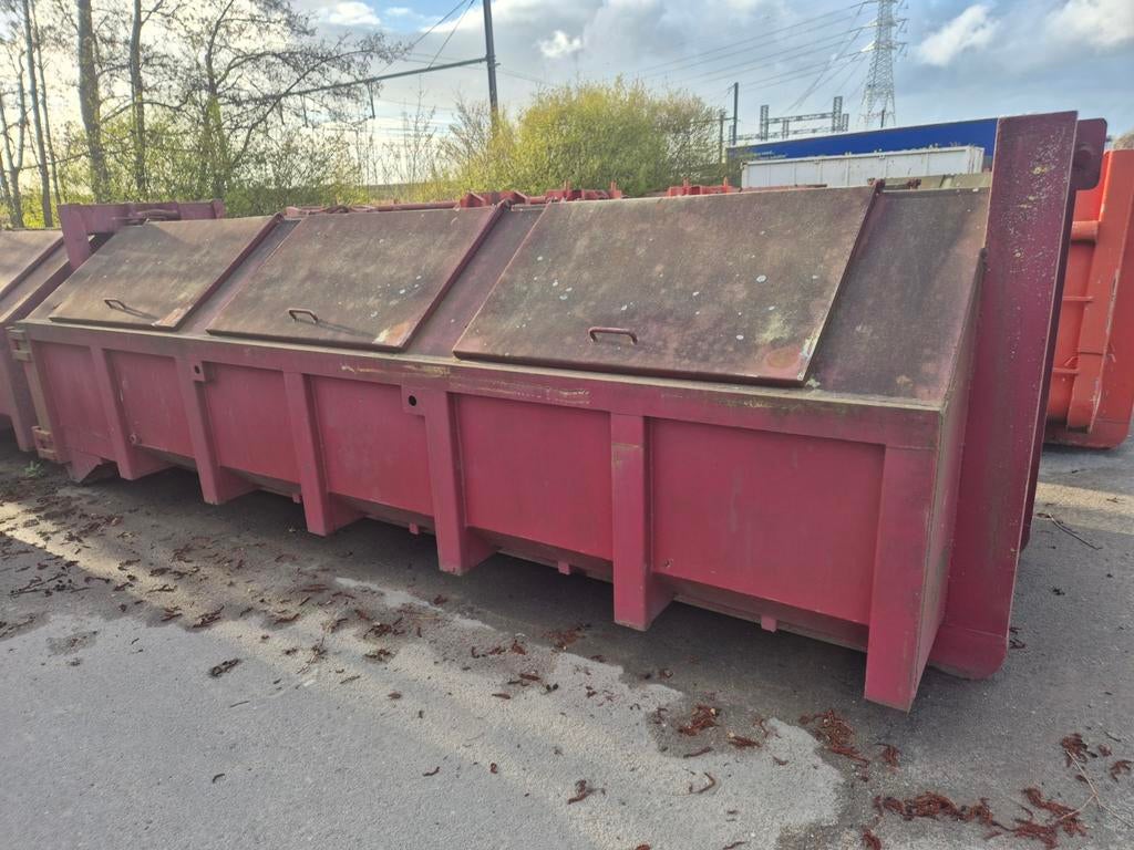 CONTAINER MET KAPEL DAK 13 M3, Ophalen of Verzenden