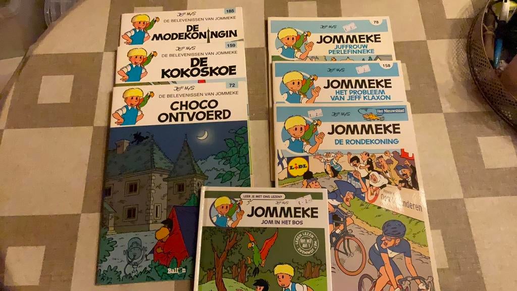 Jommeke - 6 verschillende strips en 1 leesboekje, Boeken, Stripverhalen, Nieuw, Ophalen of Verzenden