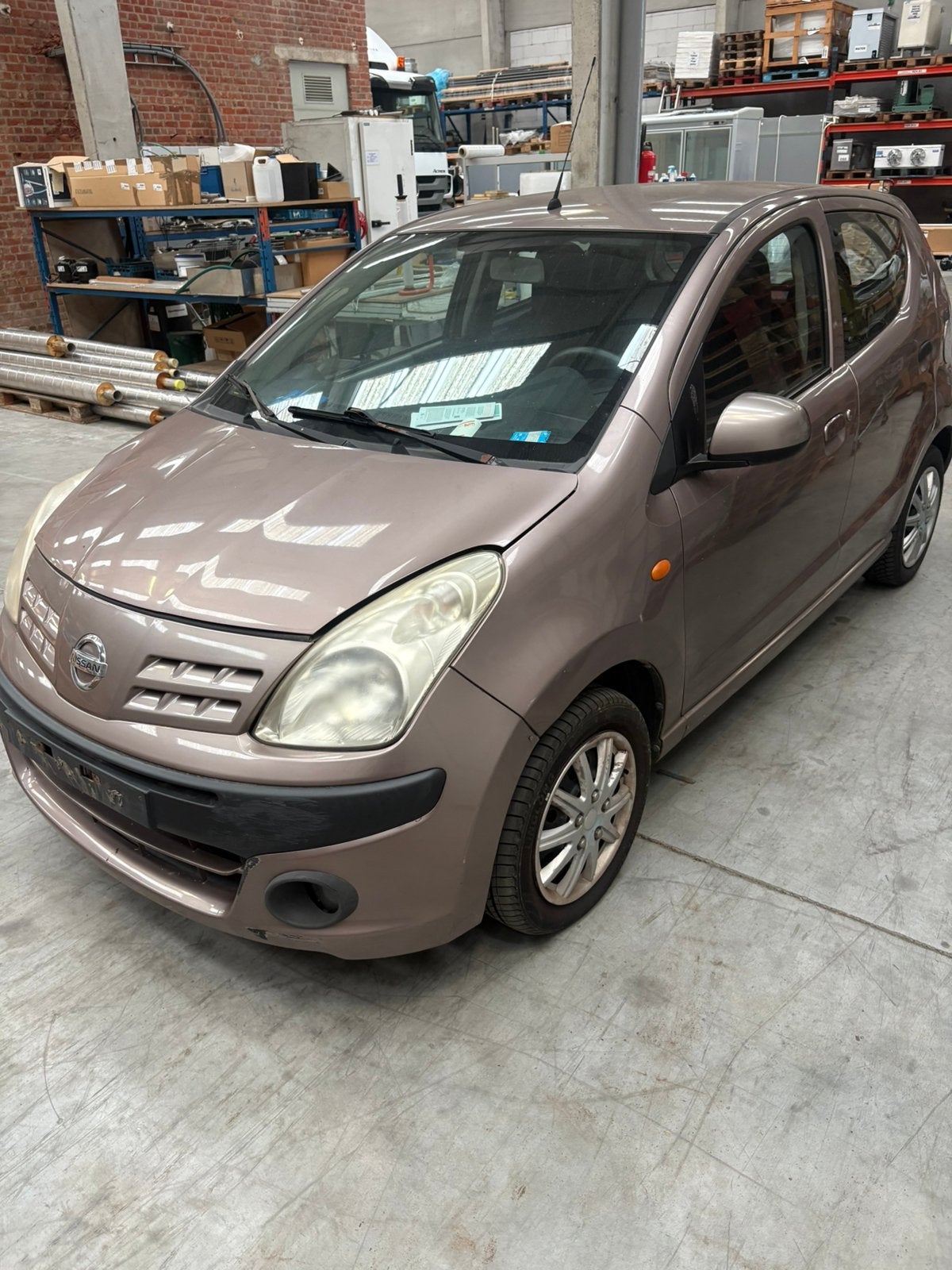 Nissan pixo, Auto's, Voorwielaandrijving, Stof, 50 kW, Zwart