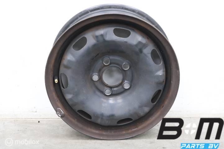 1 losse 14 inch stalen velg VW Polo 2G 2Q0601027C, Auto-onderdelen, Banden en Velgen, Gebruikt, Velg(en)