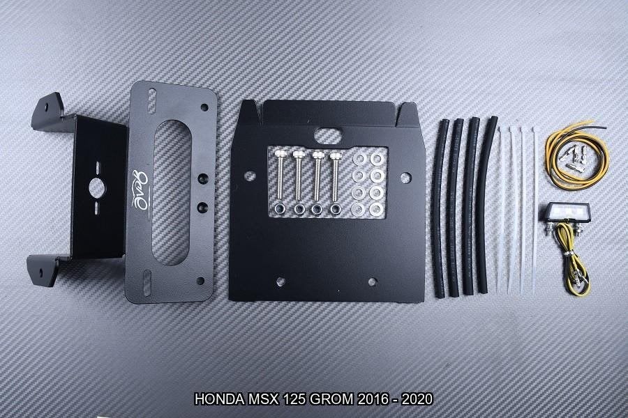 Support de plaque Court AVDB HONDA MSX GROM 125 2016 - 2020, Motos, Enlèvement ou Envoi, Neuf