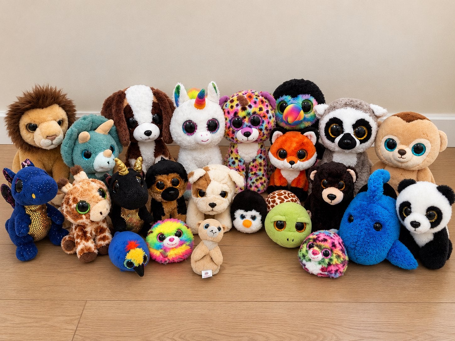 Large lot of TY Beanie Boos & plush toys – 23 pcs – €75, Kinderen en Baby's, Ophalen, Zo goed als nieuw, Ty