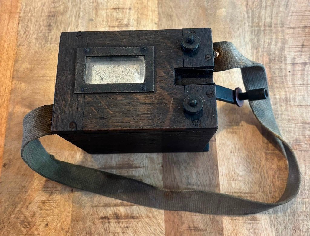 Allemand 14-18 . rare appareil controle câble téléphone, Collections, Enlèvement ou Envoi, Armée de terre