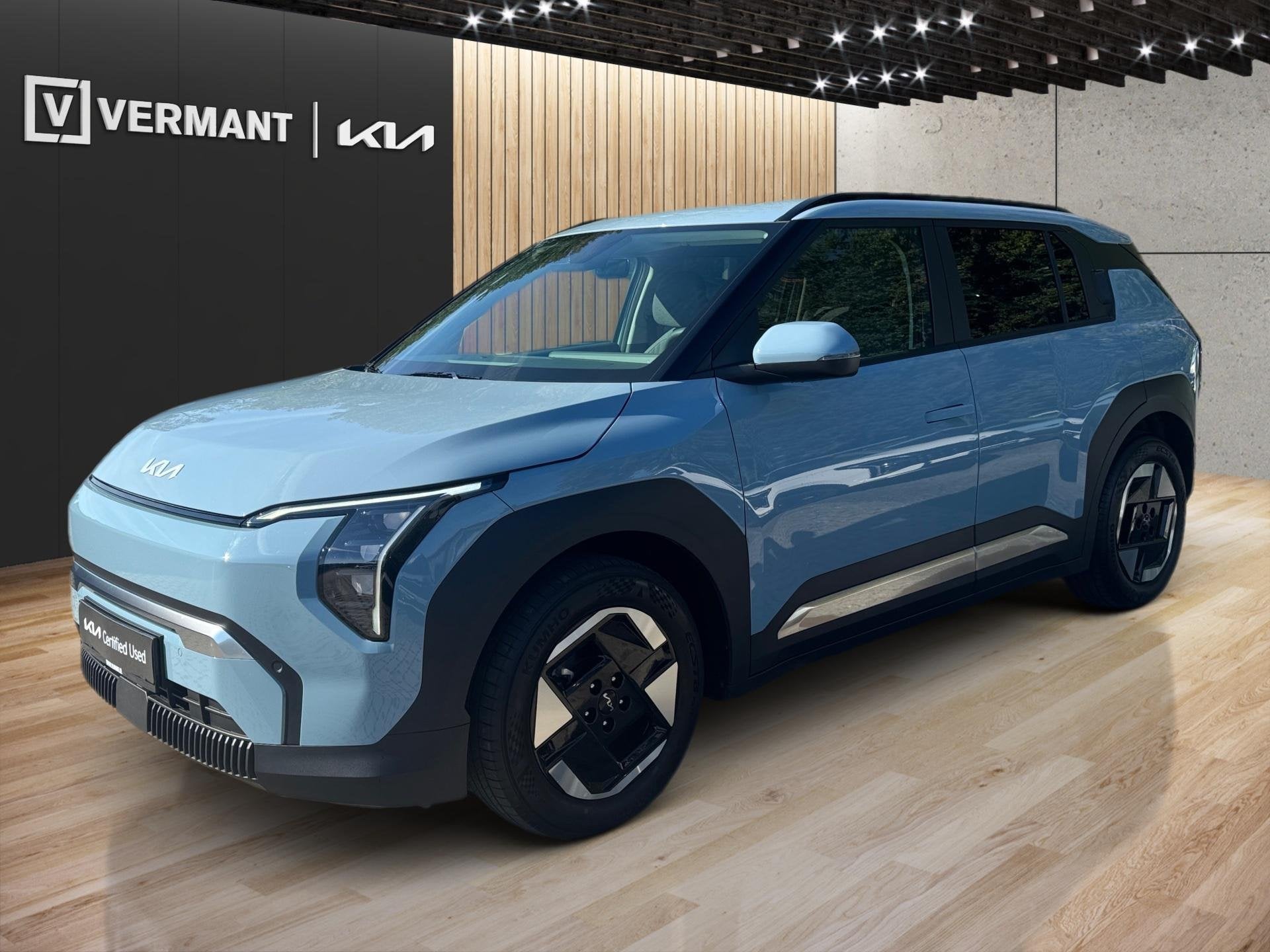 Kia EV3 81,4 kWh Business, Auto's, Automaat, EV3, https://public.car-pass.be/vhr/a21cd7d7-18f8-4770-8bed-2beb3c0fd386, Blauw