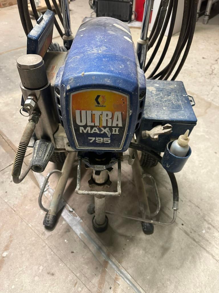 Airles graco 795 te koop, Ophalen, Gebruikt, Verfspuit of Verfpomp