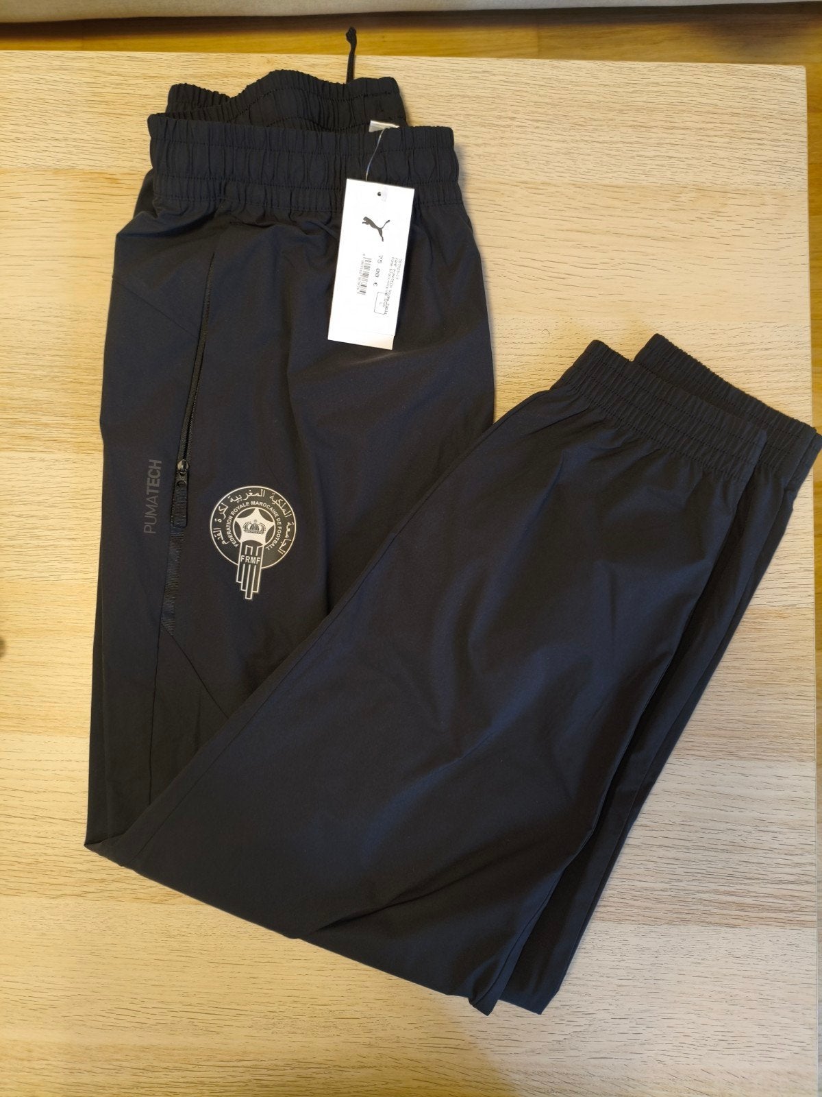 PUMA Tech CDM 2026 zwart Marokko trainingspak, Kleding | Heren, Ophalen of Verzenden, Zwart