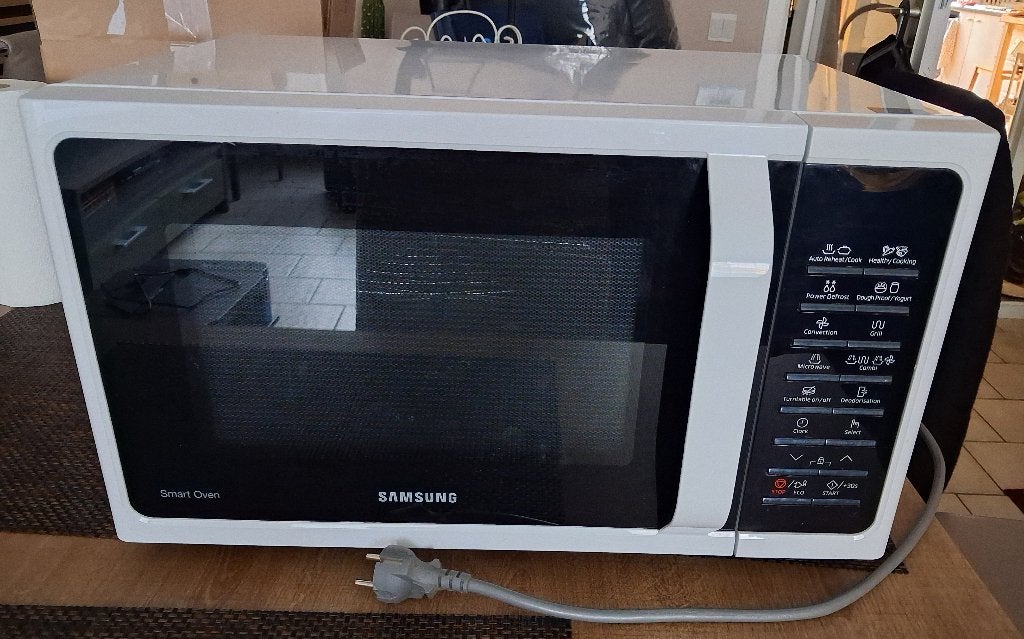 Combi-microgolfoven Samsung Smart Oven, Ophalen, Zo goed als nieuw, Draaiplateau, Vrijstaand