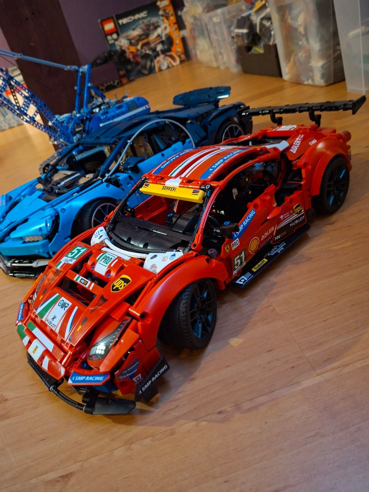 Lego Ferarri 488GTE 42125, Kinderen en Baby's, Ophalen of Verzenden, Lego