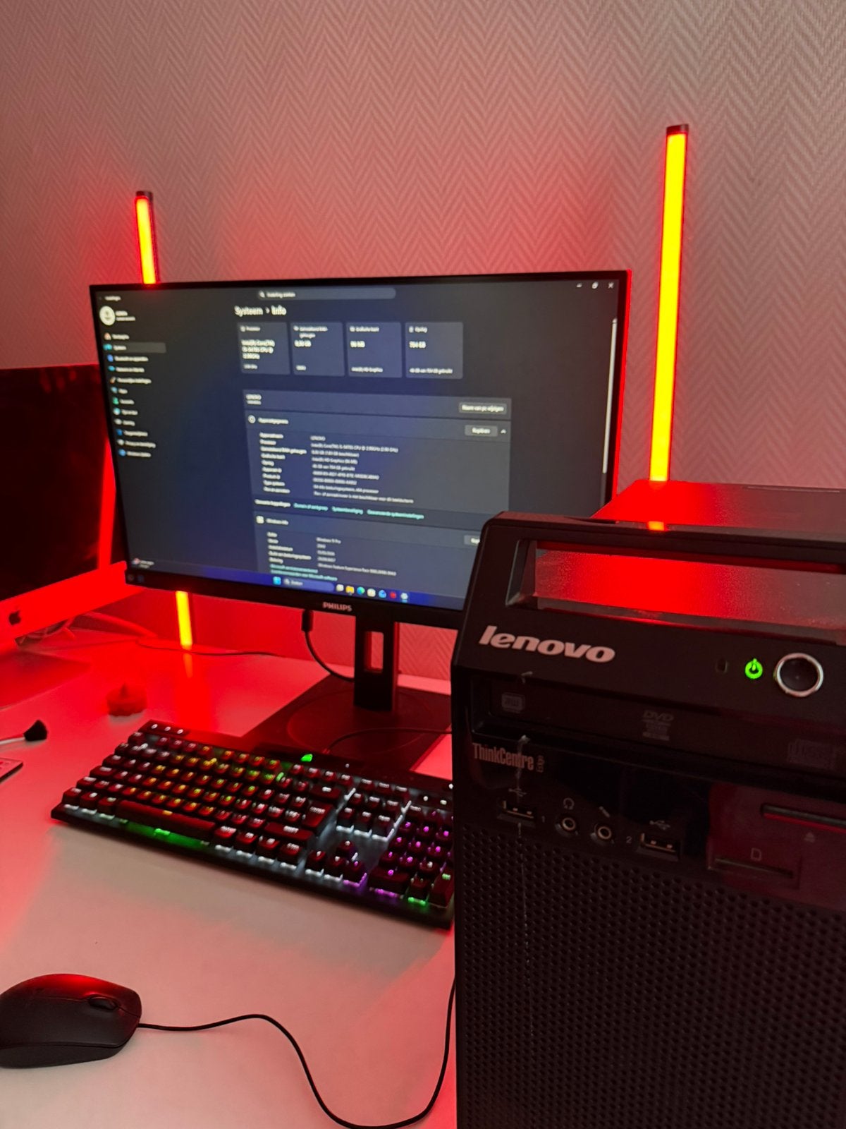 Lenovo computer Windows 11 SSD 8GB RAM, Computers en Software, Ophalen of Verzenden, Gebruikt, 8 GB, HDD
