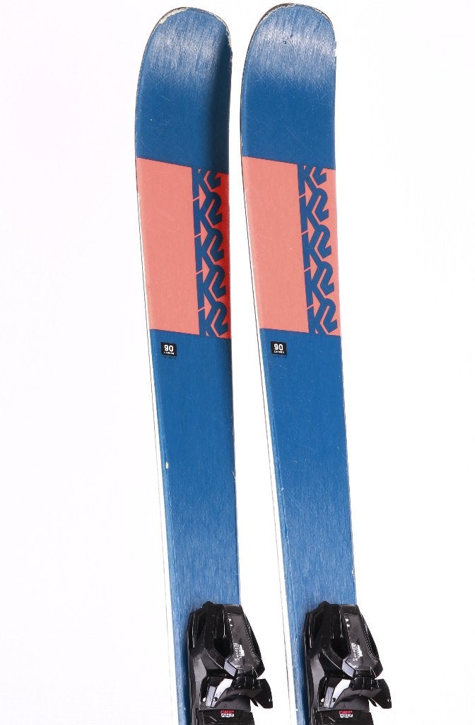 170 cm ski's K2 MINDBENDER 90 C, blue/orange, grip walk, Sport en Fitness, Overige merken, 160 tot 180 cm, Gebruikt, Verzenden