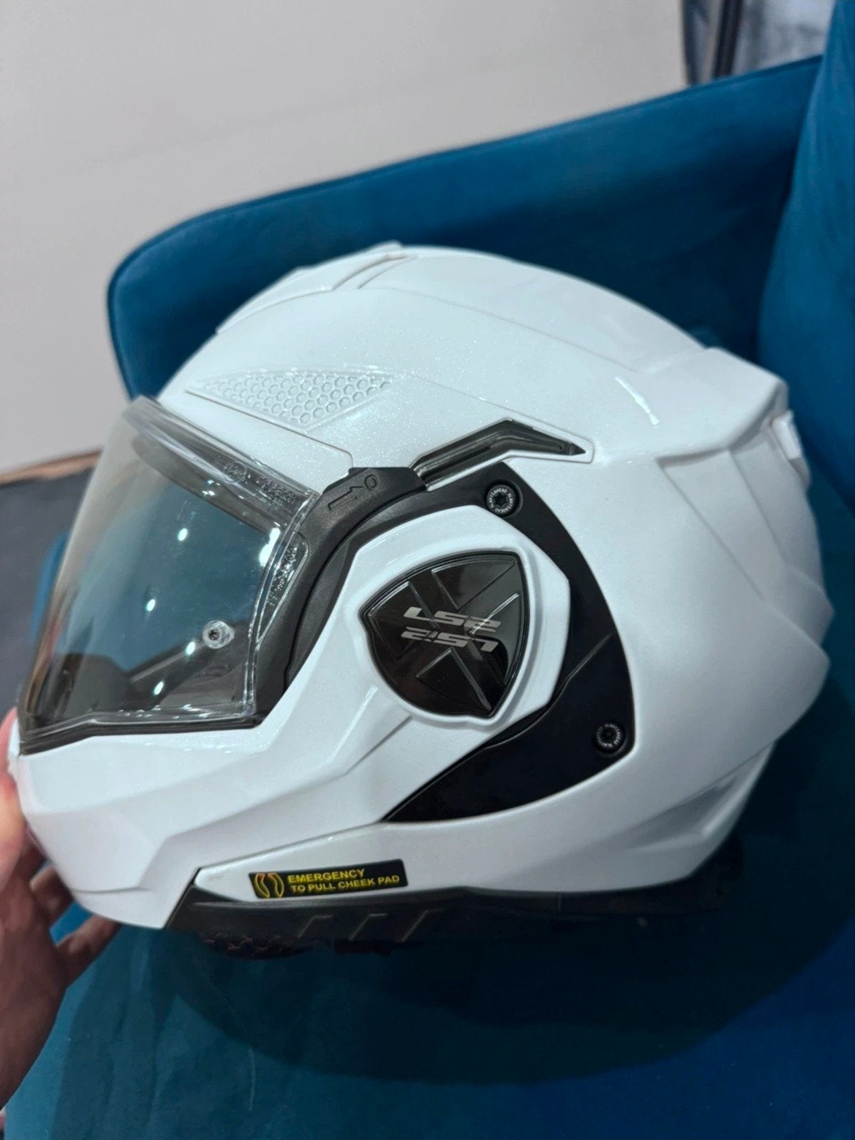 ls2 advant x modulaire helm, Ophalen of Verzenden, S