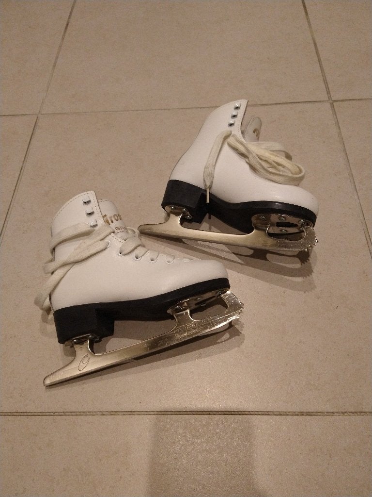Kunstschaatsen Graf Arosa wit maat 27, Overige merken, Gebruikt, Ophalen of Verzenden, Kunstschaatsen