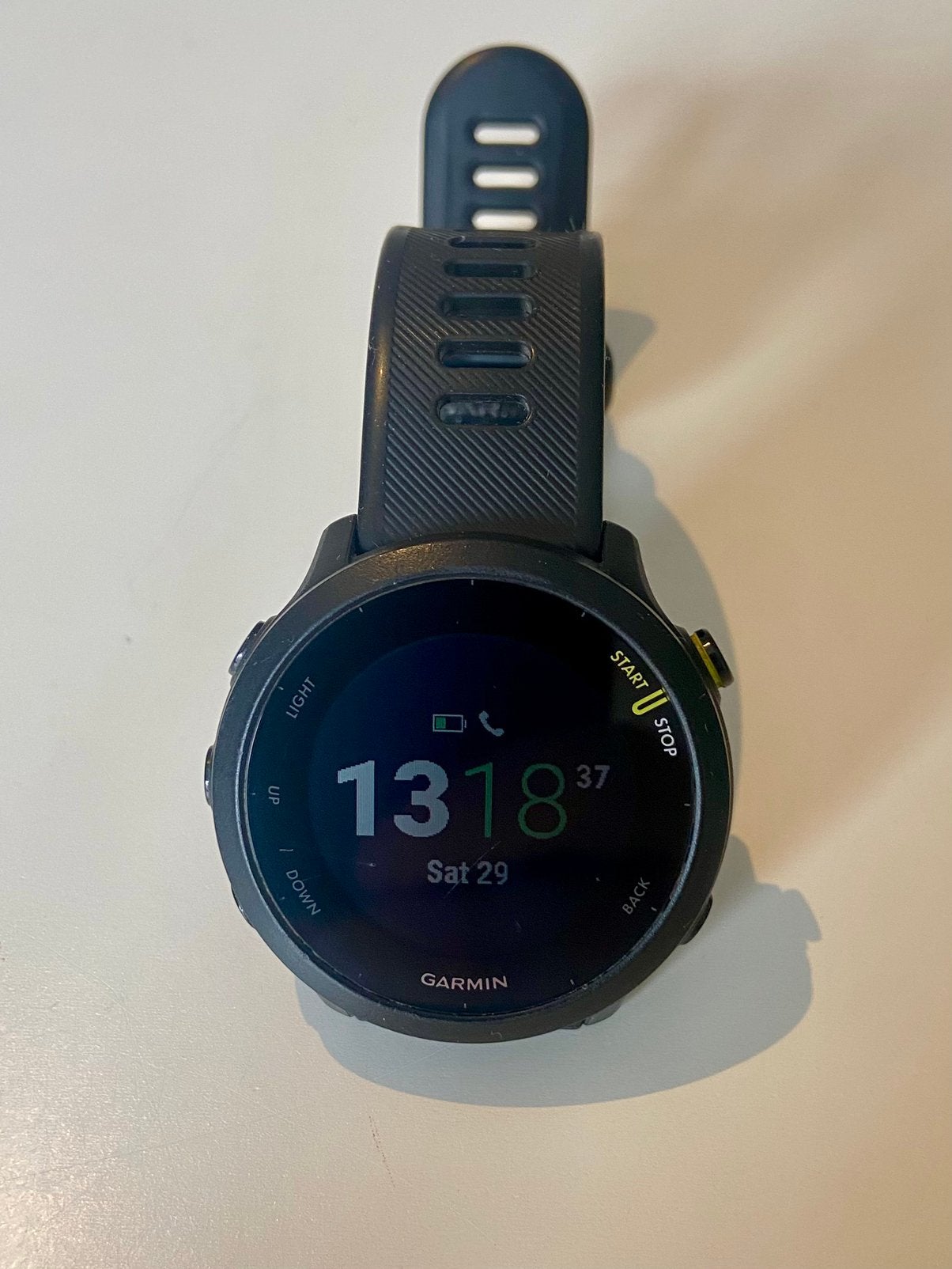 Garmin Forerunner 55, Conditie, Zwart, Garmin, Ophalen of Verzenden