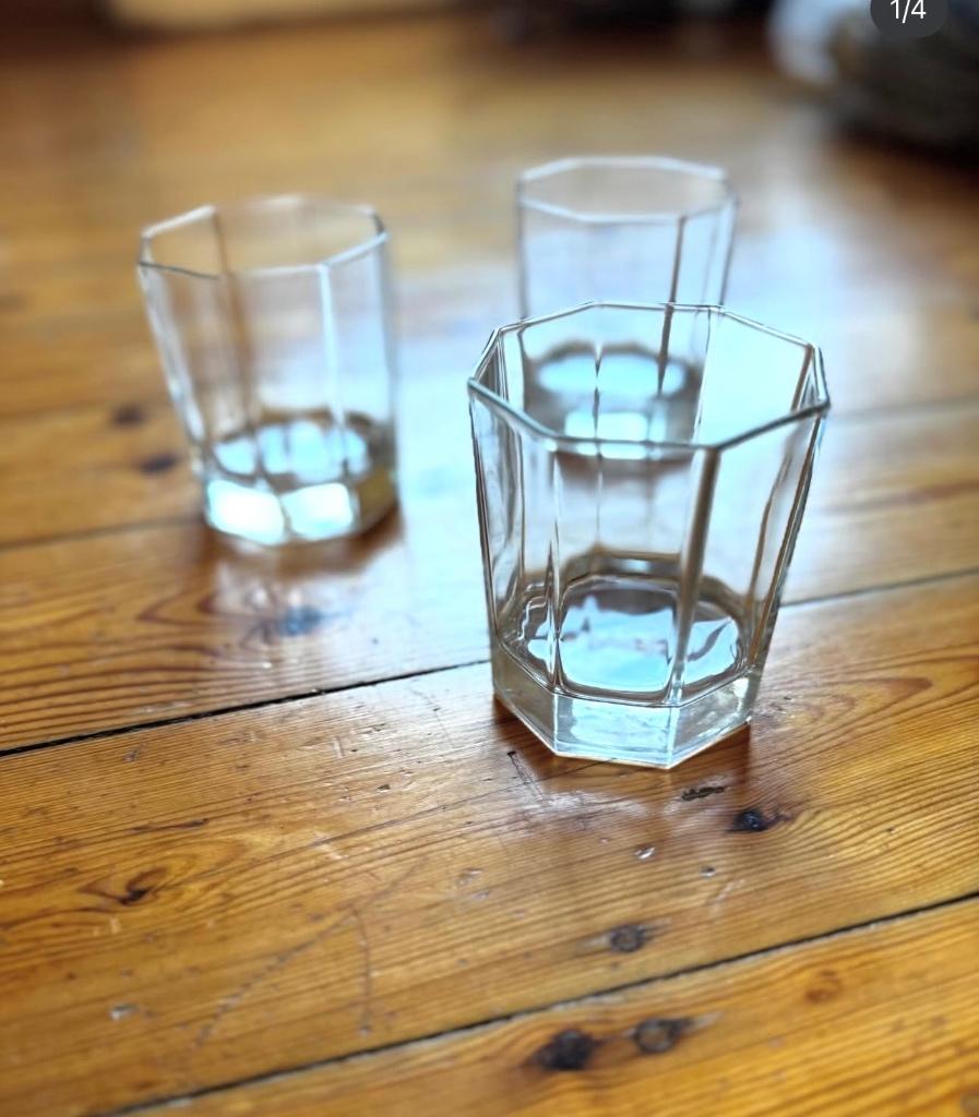 glazen vintage arcoroc, Verzamelen, Ophalen of Verzenden