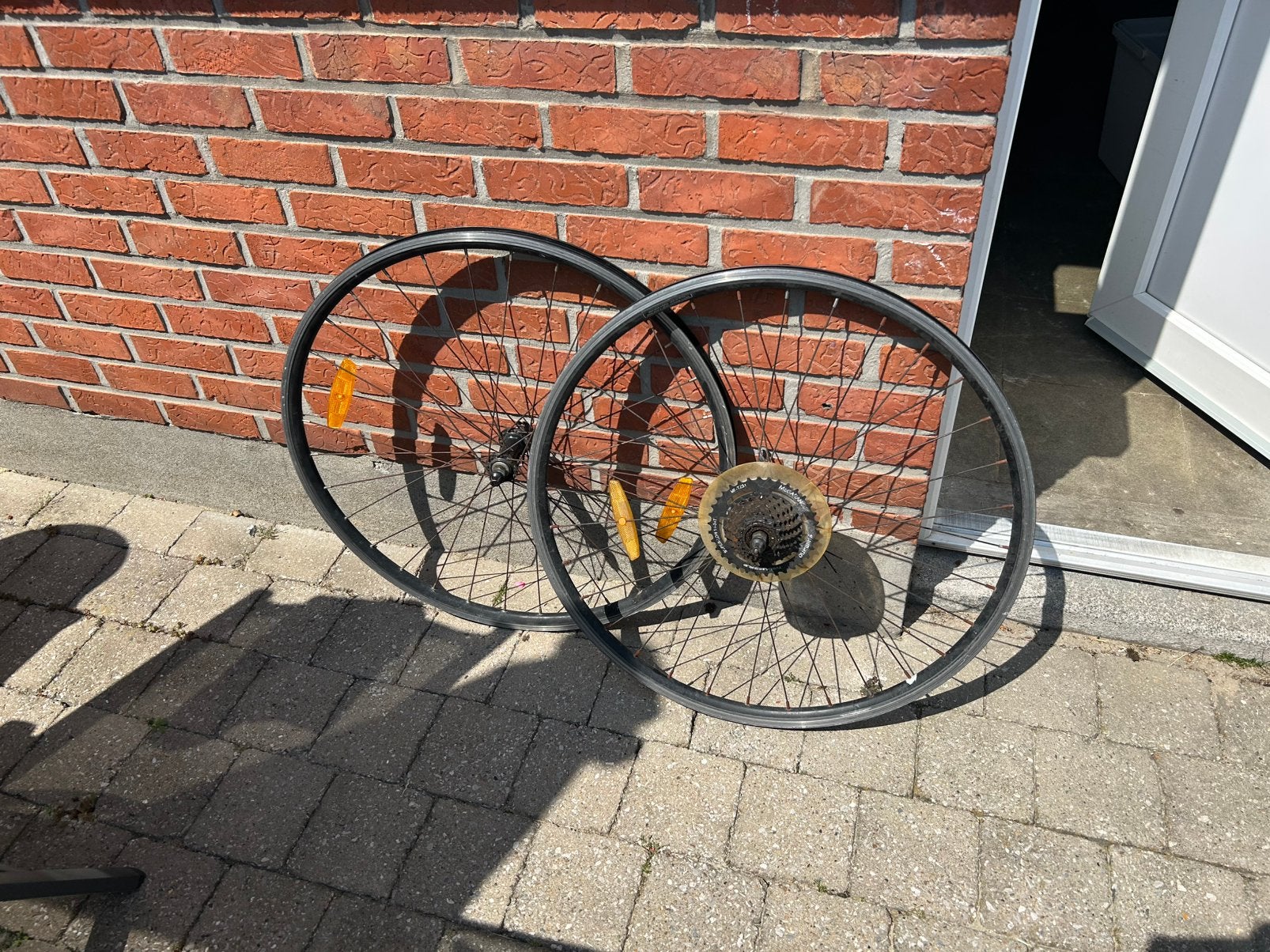 Velgen fiets, Ophalen