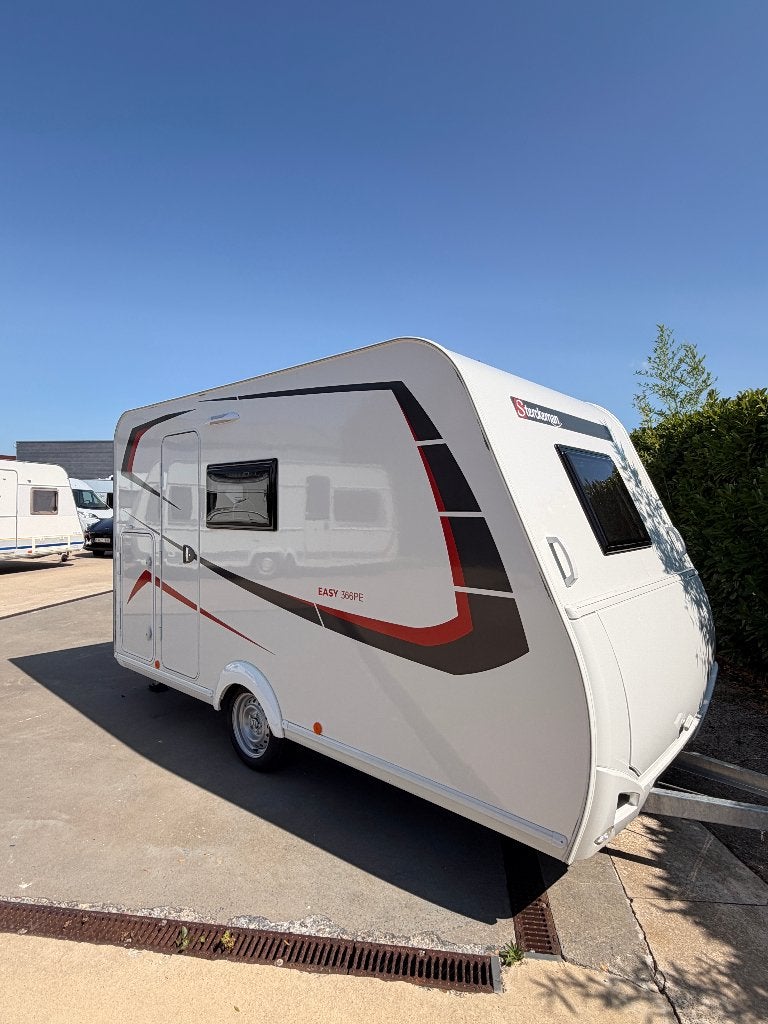 sterckeman easy 366 onder de 750 kg, Caravans en Kamperen, Sterckeman, Bedrijf, Treinzit, 500 - 750 kg