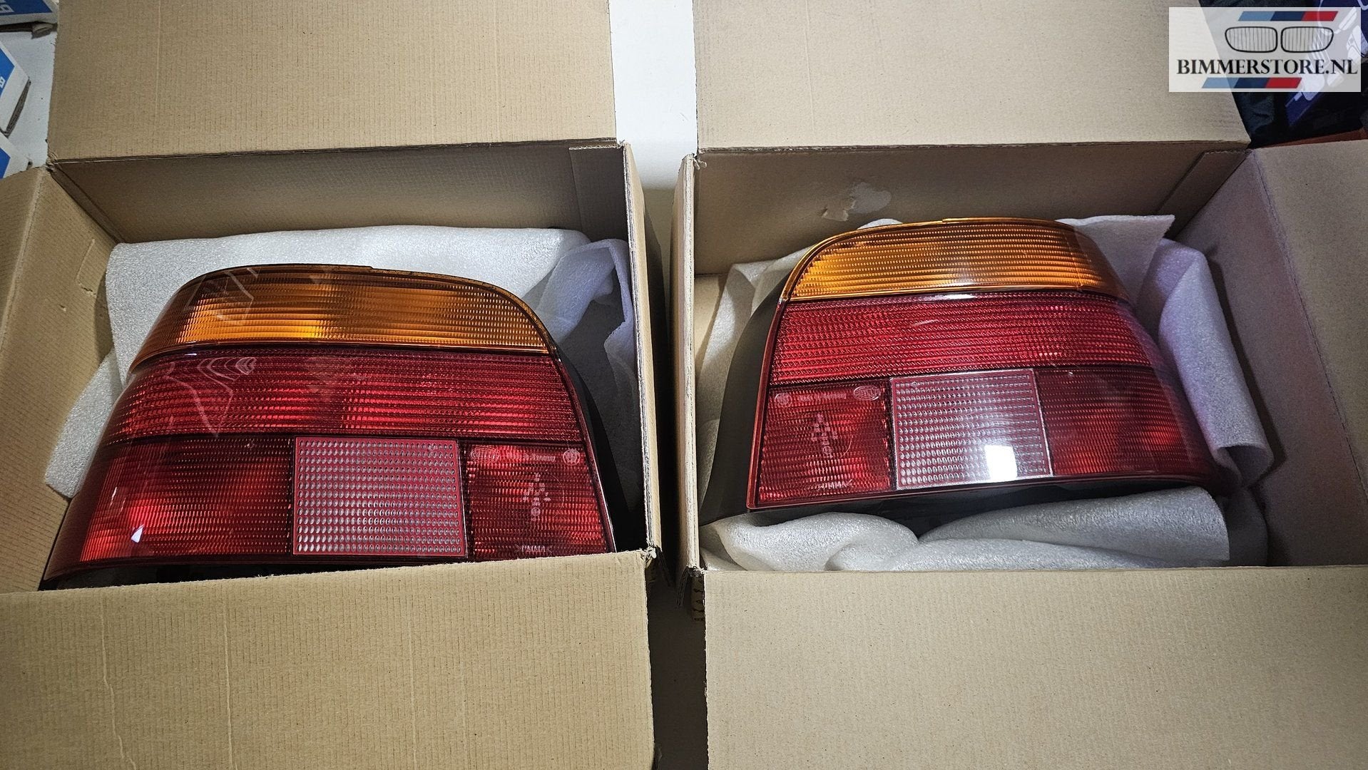 Achterlicht set wit rood BMW 3 serie E36 compact 08314 08315, -, Utilisé, -, Enlèvement ou Envoi