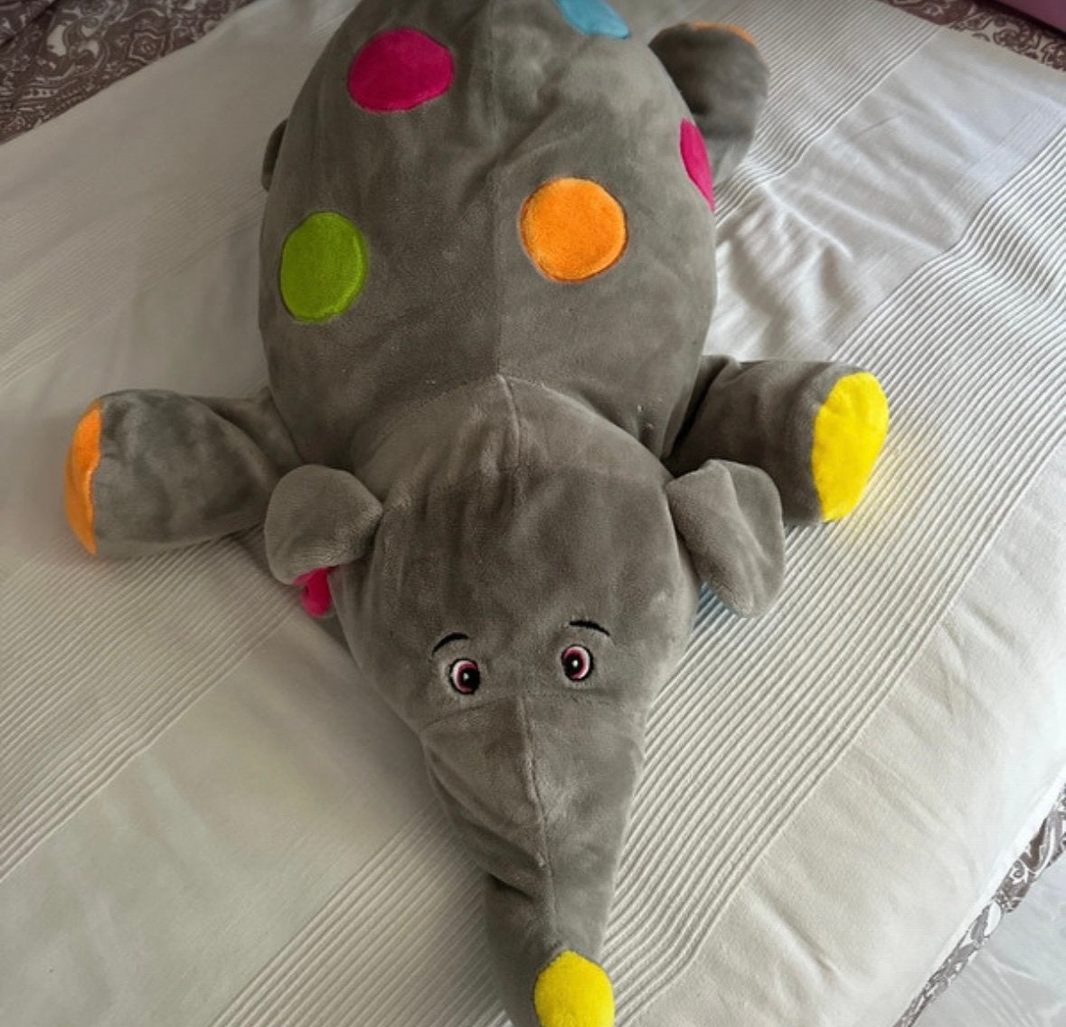 Peluche ( gde) éléphant, Enlèvement, Utilisé, Éléphant