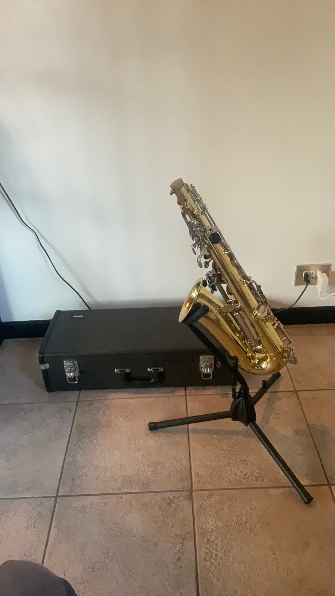Yamaha YAS-25 alto saxofoon, Ophalen of Verzenden, Zo goed als nieuw