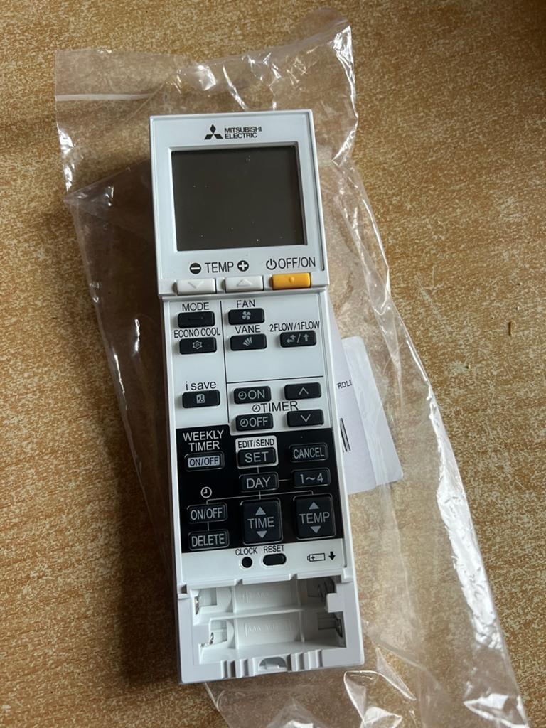 Mitsubishi remote control vloermodel, Ophalen, Wandairco, Afstandsbediening, 3 snelheden of meer