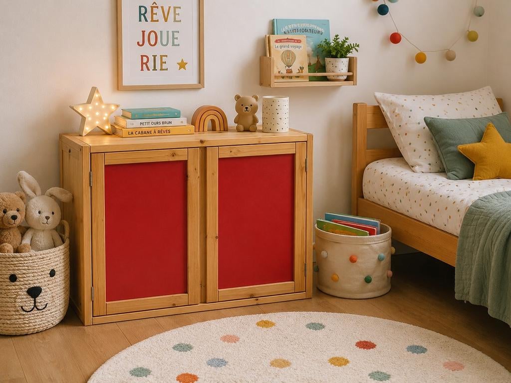 Meuble armoire enfant, Utilisé, 50 à 70 cm, Moins de 75 cm, Armoire