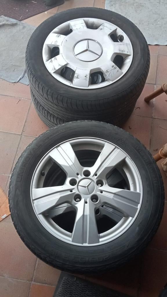 Jantes 16 pouces Mercedes-Benz 205/55 R 16, 16 pouces, Véhicule de tourisme, Pneus été, Pneu(s)