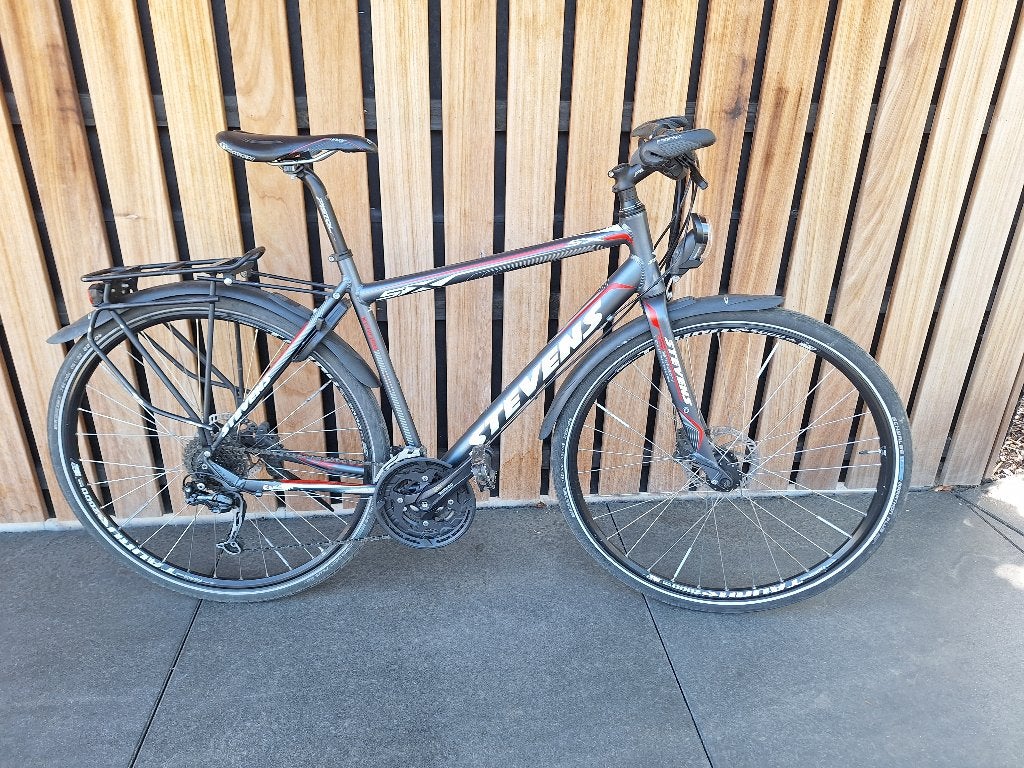 Trekkingfiets heren, Ophalen, 28 inch, Gebruikt, 49 tot 53 cm