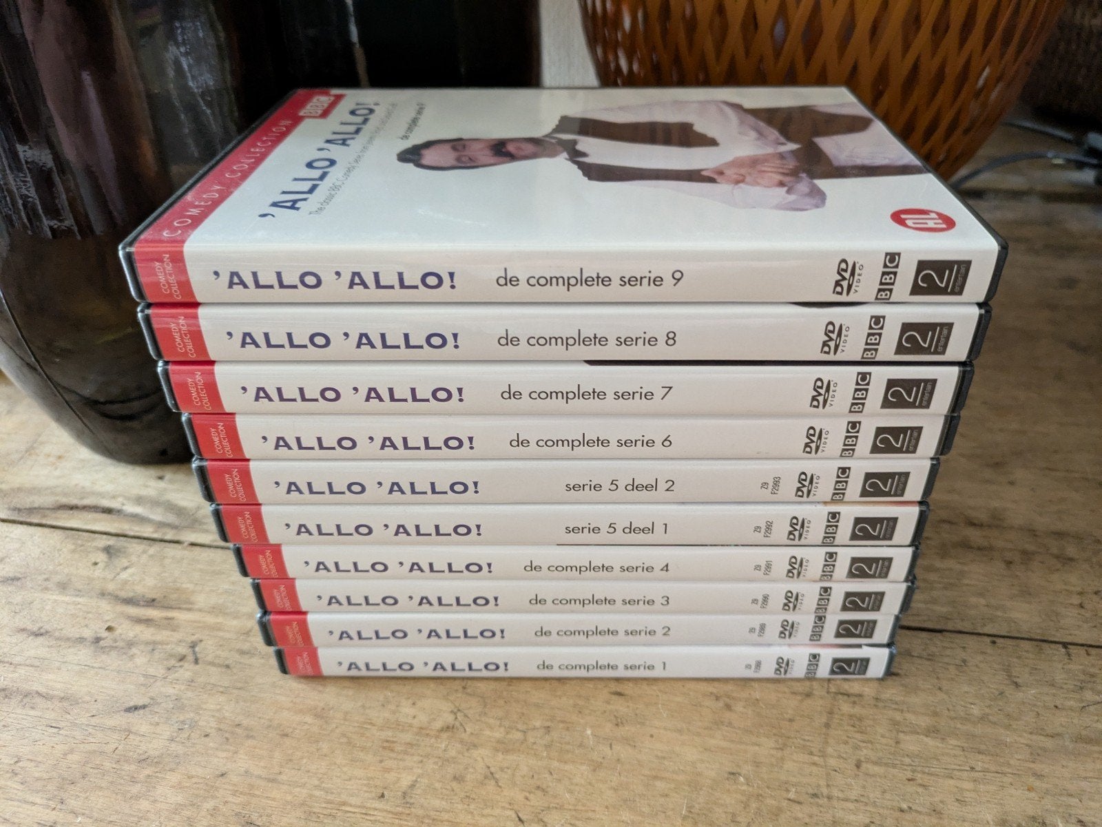 Complete dvd reeks Allo Allo / alle 9 seizoenen, Ophalen of Verzenden, Komedie