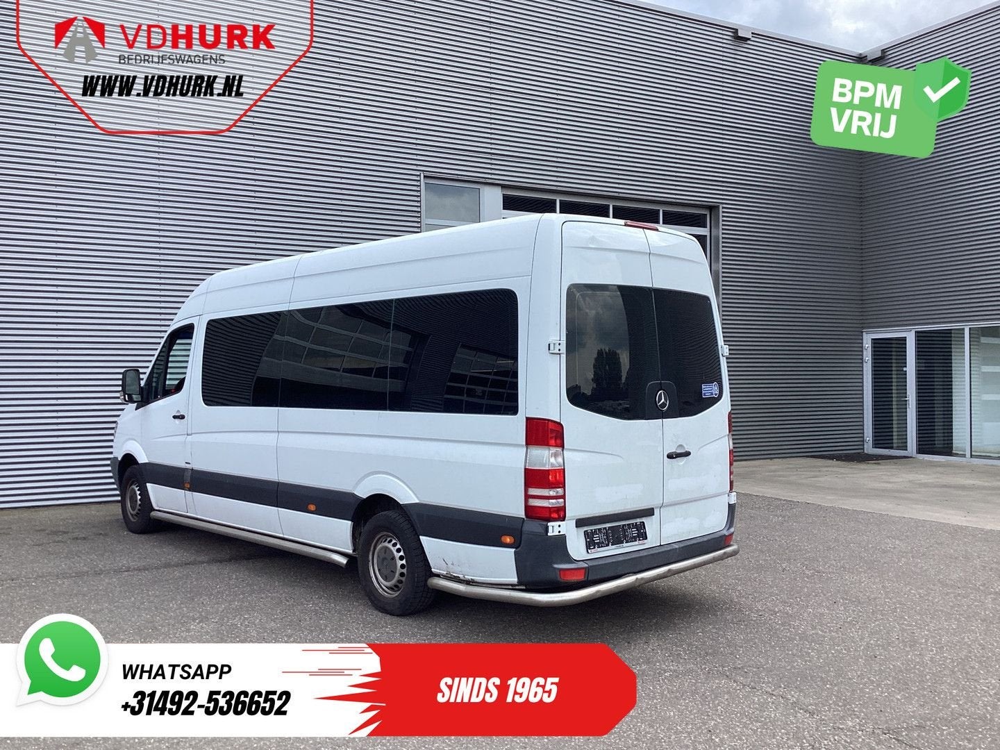 Mercedes-Benz Sprinter 313 2.2 CDI L3H2 €8.773 Incl. BTW BPM, 207 g/km, Airconditioning, Wit, Mercedes-Benz