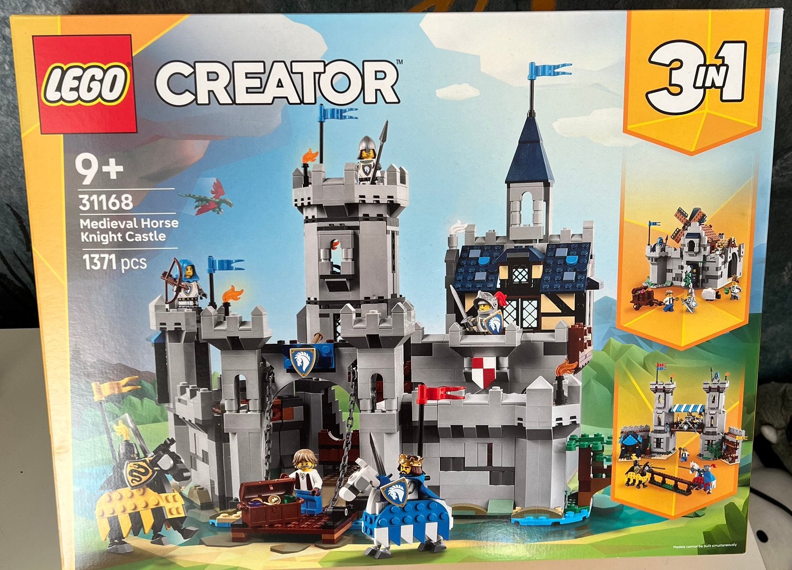 LEGO 31168 Medieval Horse Knight Castle NOUVEAU, Neuf, Lego, Ensemble complet, Enlèvement
