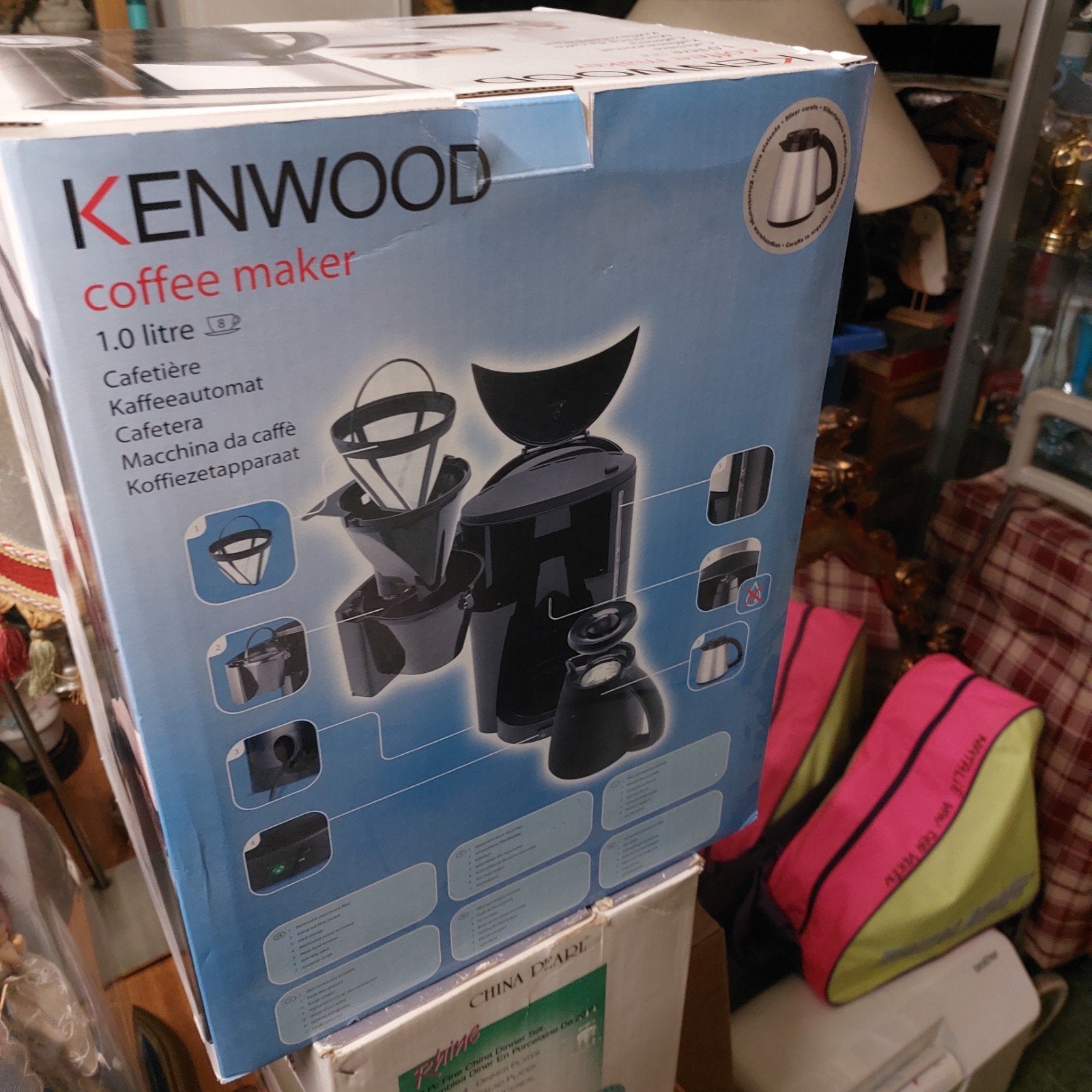 koffiezet kenwood nieuw, Ophalen
