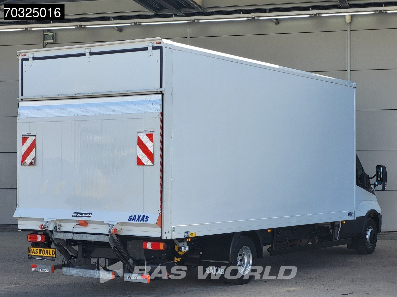 Iveco Daily 72C18 3.0L Automaat 1000KG Laadklep Luchtvering, Automaat, Stof, Gebruikt, Euro 6