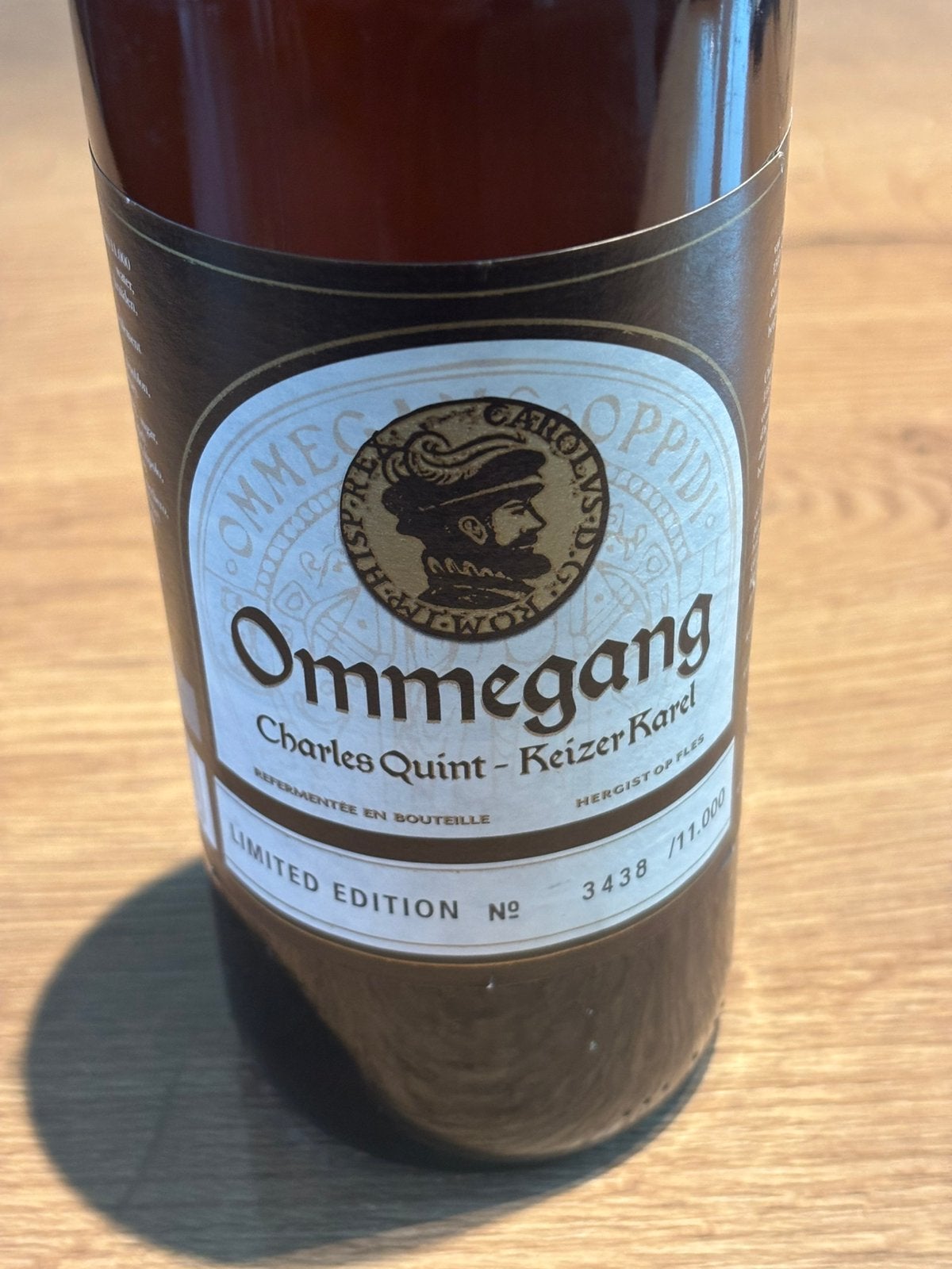 Ommegang Keizer Karel - Limited Edition. Tripel/Ongeopend, Collections, Enlèvement, Comme neuf, Verre ou Verres, Autres marques