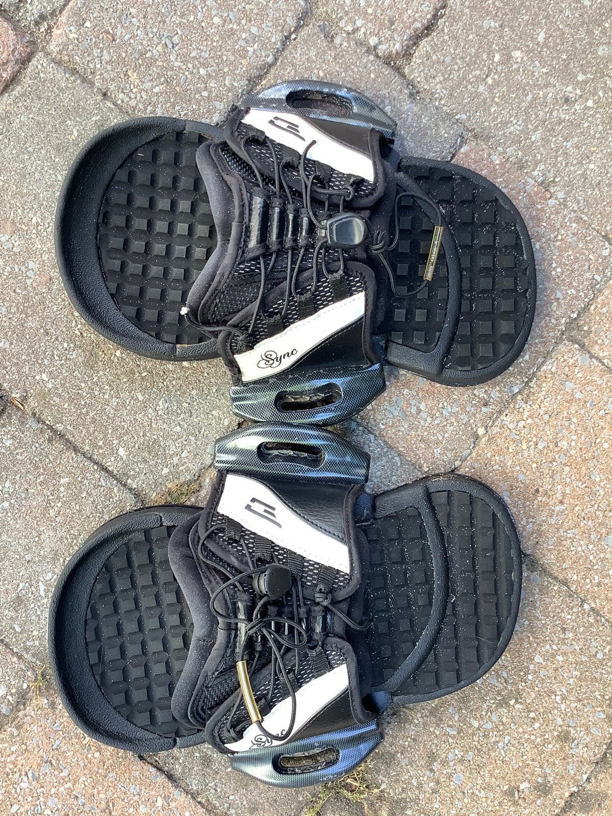 Cabrinha “SYNC” Footstraps + Footpads, Watersport en Boten, Kitesurfen, Geen board, Ophalen of Verzenden, Gebruikt, Binding