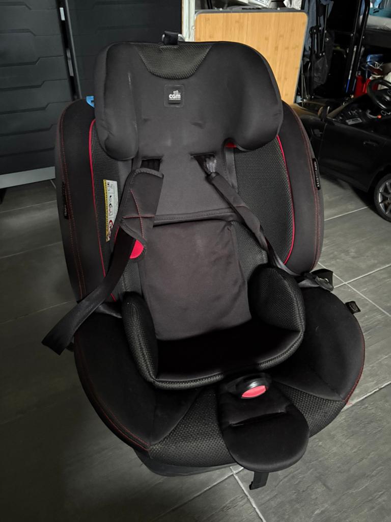 ‘Cam’ Kinderautostoeltje, Enfants & Bébés, Sièges auto, Autres marques, 0 à 18 kg, Mode veille, Comme neuf