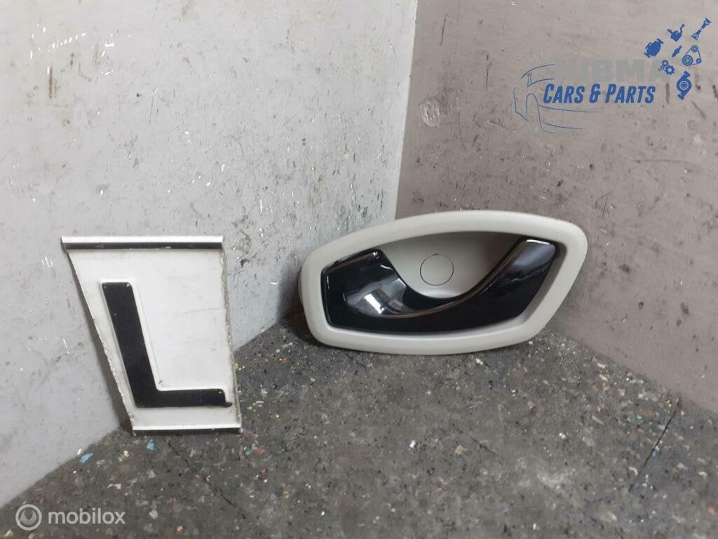 Renault Zoe Q210 Portiergreep Links Binnen Zwart 806700006R, Gebruikt, Renault, Ophalen of Verzenden, Renault
