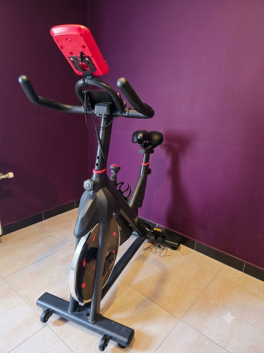 Vélo d'exercice silencieux avec volant d'inertie de 8 kg/Fit, Enlèvement, Comme neuf, Vélo d'appartement