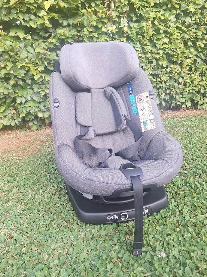 Maxi-Cosi Axissfix draaibaar I-size sparkl grey, Ophalen, 9 t/m 18 kg, Verstelbare rugleuning, Zo goed als nieuw