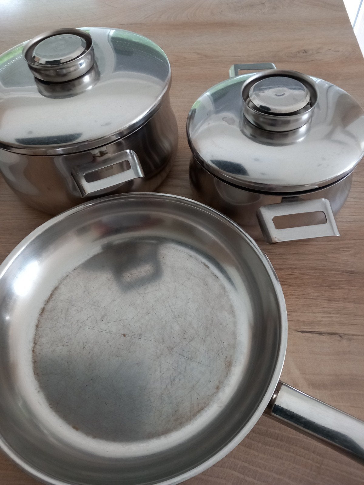 Pan plus kookpotten, Huis en Inrichting, Keuken | Potten en Pannen, Ophalen
