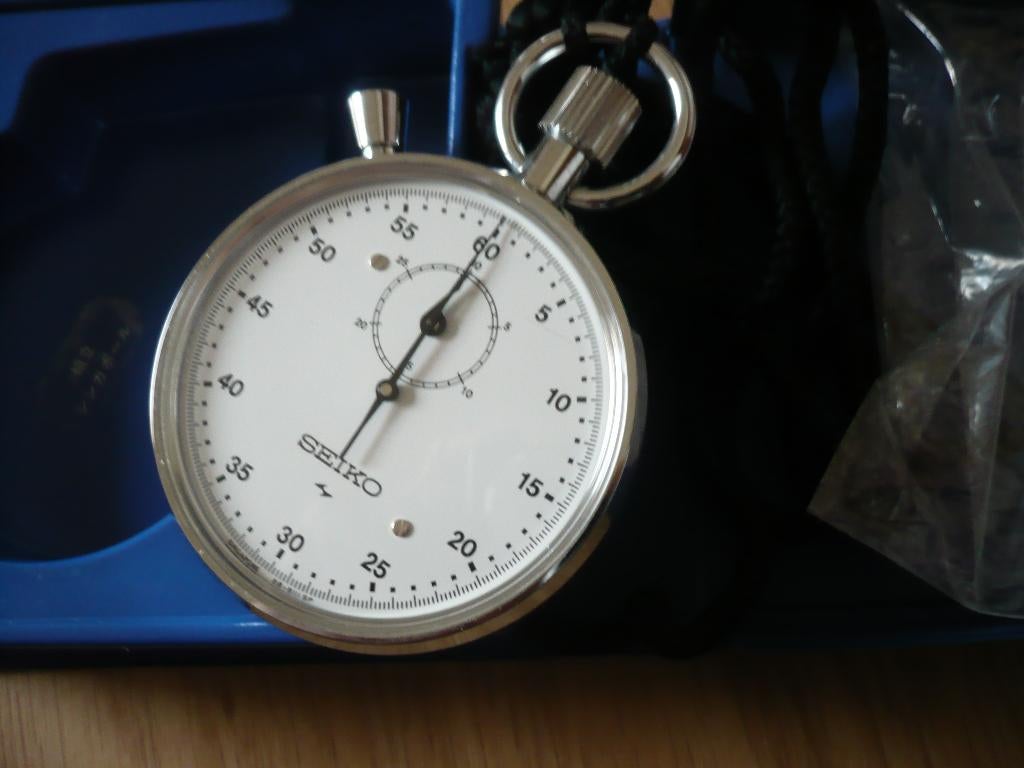 Seiko sport stopwatch perfecte staat., Contacten en Berichten, Sport en Hobby oproepen