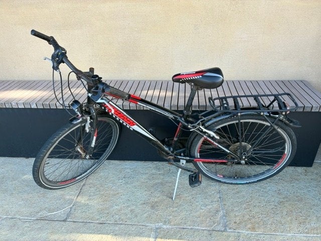 fiets 24", Enlèvement, Utilisé, Frein sur jante, 24 pouces