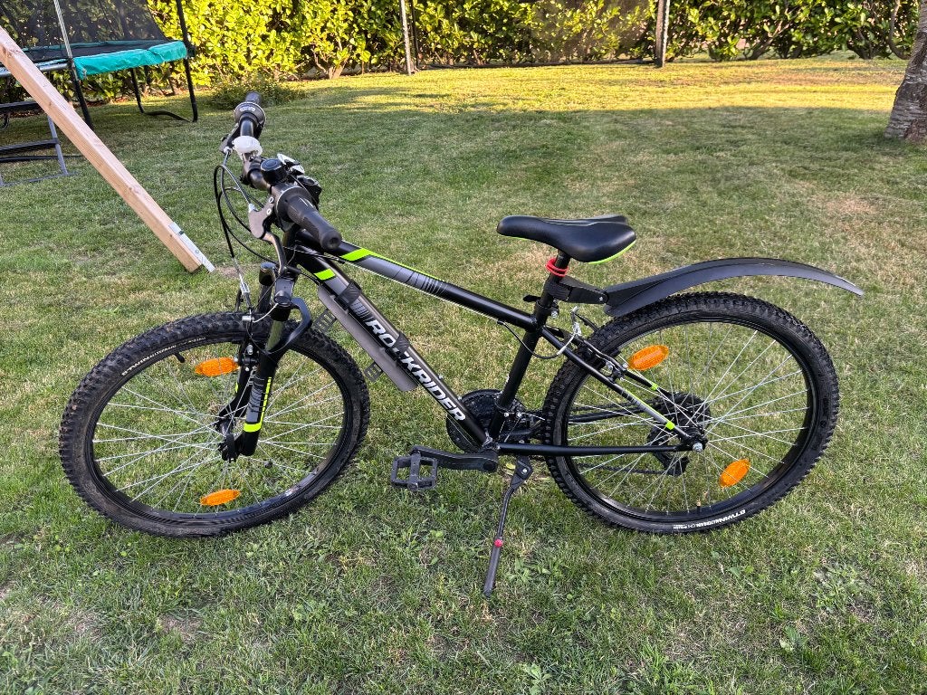 Kinderfiets Rockrider ST500 24”, Vélos & Vélomoteurs, Vélos | VTT & Mountainbikes, Autres marques, Frein sur jante, Enlèvement