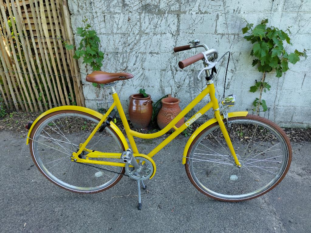 gereserveerd- Veloretti caferacer Single Speed CHIQUITA Ed., Terugtraprem, Ophalen, Overige merken, 53 tot 56 cm
